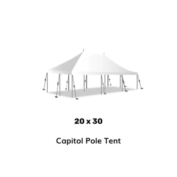 20×30 Pole Tent